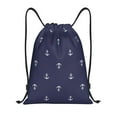 thumbnail image 1 of Bingfone Anchor Heart Blue Drawstrings Backpacks Bags For Men Women Gym Drawstrings Bag, 1 of 9