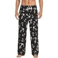 thumbnail image 1 of Bingfone Anchor Mens All Over Print Sleep Pajama Pants-Large, 1 of 9