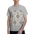 thumbnail image 1 of Bingfone Anchor With Rope Men'S Loose Fit Short-Sleeve Pocket T-Shirt, 1 of 7