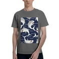 thumbnail image 1 of Bingfone Angry Shark Men'S Loose Fit Short-Sleeve Pocket T-Shirt, 1 of 7