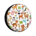 thumbnail image 1 of Bingfone Animal Cartoon Style Spare Tire Cover Weatherproof Universal Wheel Protectors For Rv Camper Travel Trailer Suv Truck 14 Inch, 1 of 9