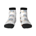 thumbnail image 1 of Bingfone Animals In Transport Design Patterned Men'S Women'S Casual Cotton Socks, 1 of 9