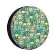 thumbnail image 1 of Bingfone Animals With Leaf Spare Tire Cover Weatherproof Universal Wheel Protectors For Rv Camper Travel Trailer Suv Truck-15 Inch, 1 of 9