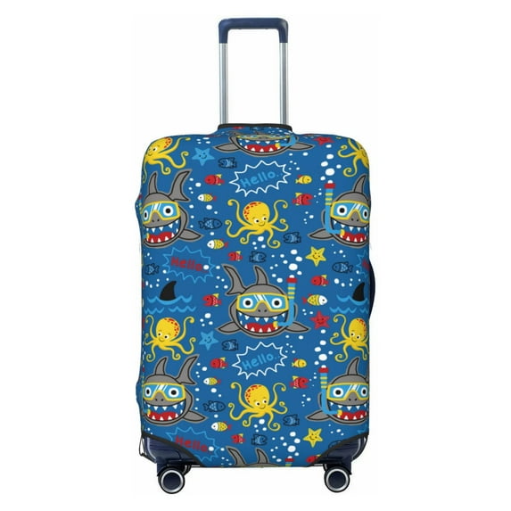 Bingfone Animals1 Luggage Cover Washable Suitcase Cover Protector Anti-scratch Suitcase cover Fits 18-32 Inch Luggage (No luggage included)