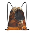 thumbnail image 1 of Bingfone Astronaut Exploring Mars Drawstrings Backpacks Bags for Men Women Gym Drawstrings Bag-Medium, 1 of 8
