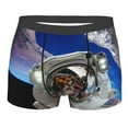 thumbnail image 1 of Bingfone Astronaut In Outer Space Men'S Underwear - Casual Stretch Boxer Briefs-X-Large, 1 of 9