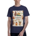 thumbnail image 1 of Bingfone Autumn In The Forest Men'S Loose Fit Short-Sleeve Pocket T-Shirt, 1 of 7