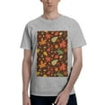thumbnail image 1 of Bingfone Autumn Leaves Men'S Loose Fit Short-Sleeve Pocket T-Shirt, 1 of 7