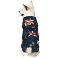 thumbnail image 1 of Bingfone Autumn Leaves With Blue Dog Clothes Hoodie, Pet Winter Coat,Puppy Sweatshirts For Small Dogs Boy Girl,Suitable For All Breeds-Medium, 1 of 9