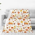 thumbnail image 1 of Bingfone Autumn Print Flannel Fleece Blanket Throw Blanket for Bed,Sofa,Couch,Travel,Camping(80"x60" ), 1 of 8