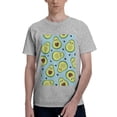 thumbnail image 1 of Bingfone Avocado And Hearts Men'S Loose Fit Short-Sleeve Pocket T-Shirt, 1 of 7