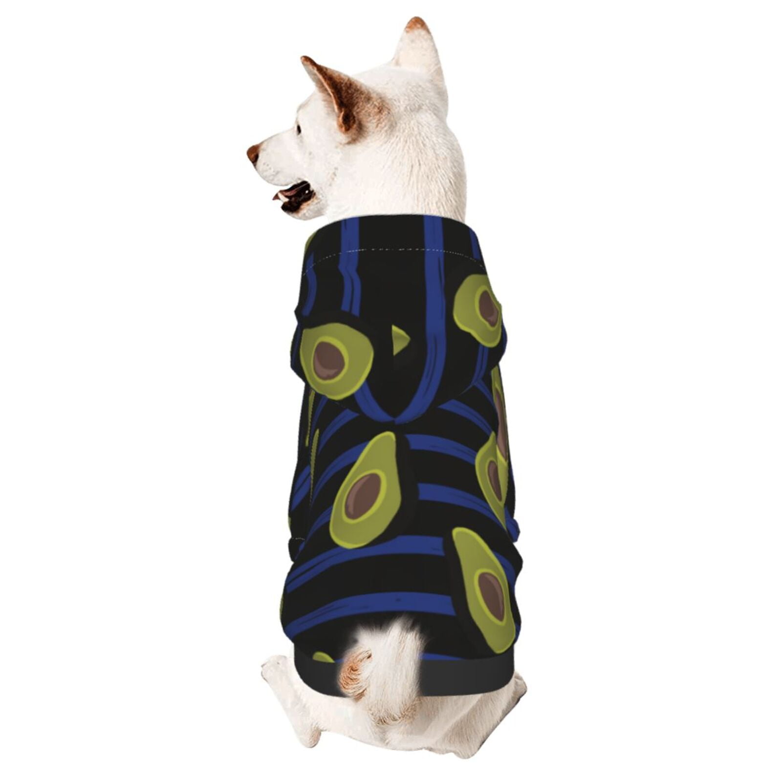 Bingfone Avocado Dog Clothes Hoodie, Pet Winter Coat,Puppy Sweatshirts ...