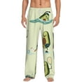 thumbnail image 1 of Bingfone Avocado For Exercise Mens All Over Print Sleep Pajama Pants-X-Large, 1 of 9