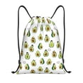 thumbnail image 1 of Bingfone Avocado Friends Drawstrings Backpacks Bags for Men Women Gym Drawstrings Bag-Medium, 1 of 8