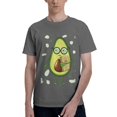 thumbnail image 1 of Bingfone Avocado With Glasses Men'S Loose Fit Short-Sleeve Pocket T-Shirt, 1 of 7