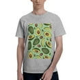 thumbnail image 1 of Bingfone Avocado With Seeds Men'S Loose Fit Short-Sleeve Pocket T-Shirt, 1 of 7