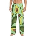 thumbnail image 1 of Bingfone Avocado With Seeds Mens All Over Print Sleep Pajama Pants-X-Large, 1 of 9