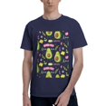 thumbnail image 1 of Bingfone Avocado Work Out Men'S Loose Fit Short-Sleeve Pocket T-Shirt, 1 of 7