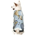 thumbnail image 1 of Bingfone Balloon Vintage Dog Clothes Hoodie, Pet Winter Coat,Puppy Sweatshirts For Small Dogs Boy Girl,Suitable For All Breeds-X-Small, 1 of 8