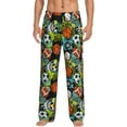 thumbnail image 1 of Bingfone Balls Mens All Over Print Sleep Pajama Pants-Large, 1 of 6