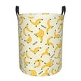 thumbnail image 1 of Bingfone Banana Waterproof Foldable Laundry Hamper Bucket With Handles For Storage Bin,Clothes Hamper (Small), 1 of 8