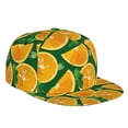 thumbnail image 1 of Bingfone Baseball Cap,Snapback Trucker Hat for Men & Women with Adjustable-Orange, 1 of 9