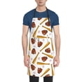 thumbnail image 1 of Bingfone Baseball Sport Apron Gifts For Men, Women Professional Grade Chef Apron for Kitchen,BBQ & Grill, 1 of 8