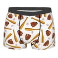 thumbnail image 1 of Bingfone Baseball Sport Men's Underwear - Casual Stretch Boxer Briefs-X-Large, 1 of 7