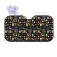 thumbnail image 1 of Bingfone Basketball Car Windshield Sun Shade Protector Keep Your Vehicle Cool Sun Shield Visor Cover Foldable-Small, 1 of 9