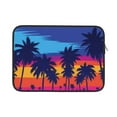 thumbnail image 1 of Bingfone Beach With Palm Trees Laptop Sleeve Case 13 Inch, 360° Protective Computer Carrying Bag, 1 of 9