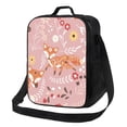 thumbnail image 1 of Bingfone Beautiful Fox Reusable Insulated Lunch Bag Cooler for Work School Picnic or Travel, 1 of 9