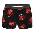 thumbnail image 1 of Bingfone Beautiful Red Ladybug Men'S Underwear - Casual Stretch Boxer Briefs-Small, 1 of 9