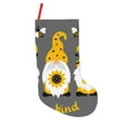 thumbnail image 1 of Bingfone Bee Kind Print Personalized Christmas Stocking - Snowman Design Large 18 inch,Family Holiday Season Decor, 1 of 8