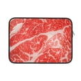 thumbnail image 1 of Bingfone Beef Steaks Laptop Sleeve Case 13 Inch, 360° Protective Computer Carrying Bag, 1 of 9