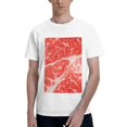 thumbnail image 1 of Bingfone Beef Steaks Men'S Loose Fit Short-Sleeve Pocket T-Shirt, 1 of 7