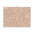 thumbnail image 1 of Bingfone Beige Sparkling Glitter ,18" x 24"Dish Drying Mat for Kitchen Counter,Ultra Absorbent Microfiber, 1 of 9