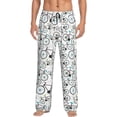 thumbnail image 1 of Bingfone Bicycle Mens All Over Print Sleep Pajama Pants-Medium, 1 of 5