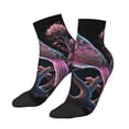 thumbnail image 1 of Bingfone Bird 2 Design Patterned Men's Women's Casual Cotton Socks, 1 of 5
