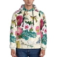 thumbnail image 1 of Bingfone Bird Butterfly Rose Men'S Drawstring Hoodie Long Sleeve Pocket Sweatshirts-Xx-Large, 1 of 9