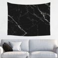 thumbnail image 1 of Bingfone Black Marble Texture Abstract Tapestry Wall Hanging Decor For Living Room Bedroom Dorm Classroom Office Decor 29x37 Inch, 1 of 1