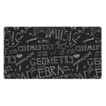 thumbnail image 1 of Bingfone Black Scientific Large Gaming Mouse Pad,Extended Desk Mousepad With Stitched Edges,Non-Slip Base,Water Resist Keyboard Pad For Gamer, Office & Home, 29.5 X 16 In, 1 of 9