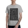 thumbnail image 1 of Bingfone Black Scientific Men'S Loose Fit Short-Sleeve Pocket T-Shirt, 1 of 7