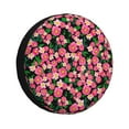 thumbnail image 1 of Bingfone Blooming Meadow Spare Tire Cover Weatherproof Universal Wheel Protectors for RV Camper Travel Trailer SUV Truck-14 inch, 1 of 8