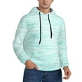 thumbnail image 1 of Bingfone Blue Bright Men'S Drawstring Hoodie Long Sleeve Pocket Sweatshirts-Xx-Large, 1 of 9