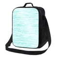 thumbnail image 1 of Bingfone Blue Bright Reusable Insulated Lunch Bag Cooler for Work School Picnic or Travel, 1 of 9