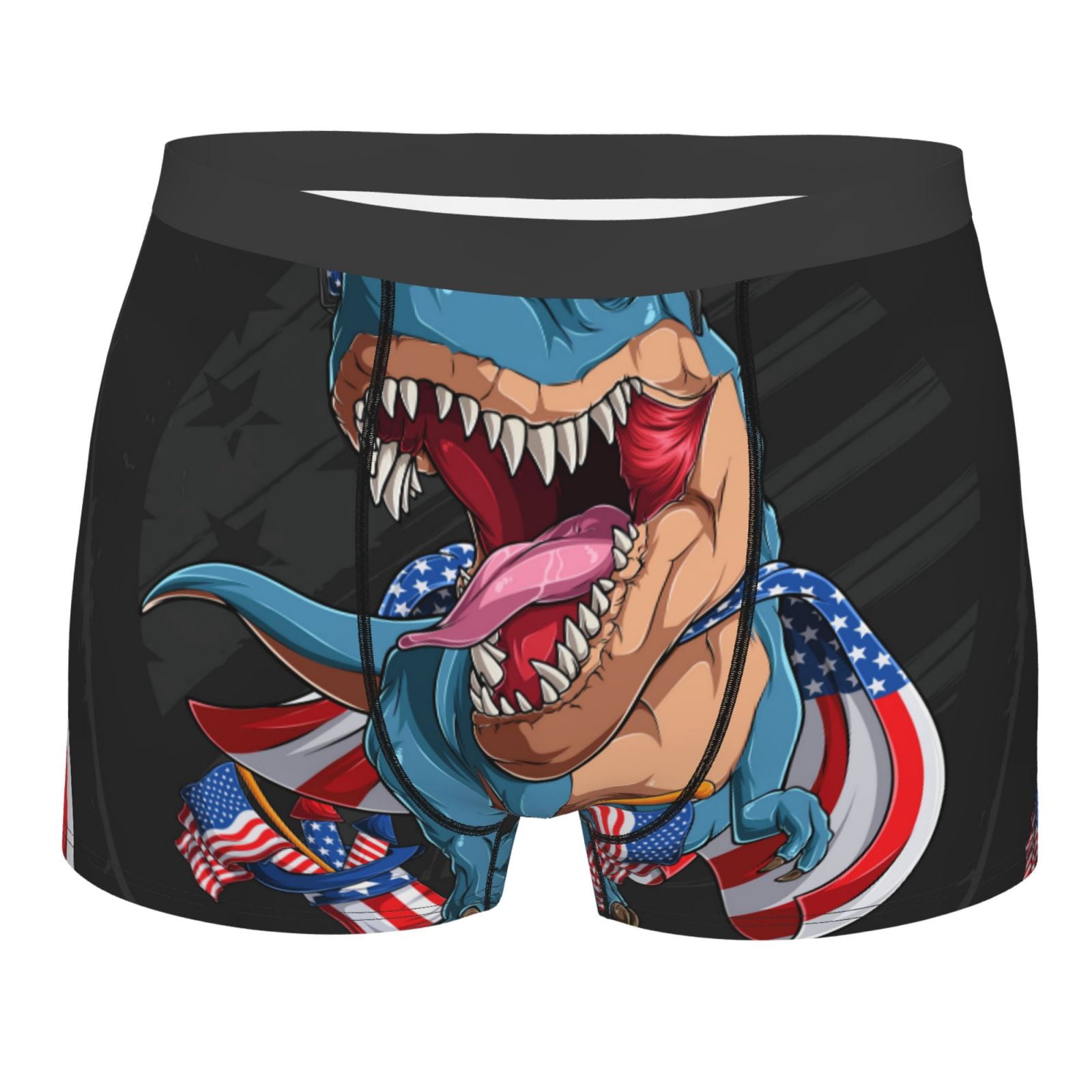 Dinosaurus Print Heren Boxer Slips Bikini's Ondergoed Print