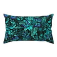 thumbnail image 1 of Bingfone Blue Floral with Butterflies Printed Pillowcase 20x36 inches - Standard Pillow Cases with Envelope Closure,Gifts for Women Men, 1 of 9