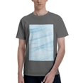 thumbnail image 1 of Bingfone Blue Marble Men'S Loose Fit Short-Sleeve Pocket T-Shirt, 1 of 7