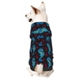 thumbnail image 1 of Bingfone Blue Seahorse Dog Clothes Hoodie, Pet Winter Coat,Puppy Sweatshirts for Small Dogs Boy Girl,Suitable for All Breeds-Large, 1 of 6