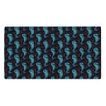 thumbnail image 1 of Bingfone Blue Seahorse Large Gaming Mouse Pad,Extended Desk Mousepad With Stitched Edges,Non-Slip Base,29.5 X 16 In, 1 of 9